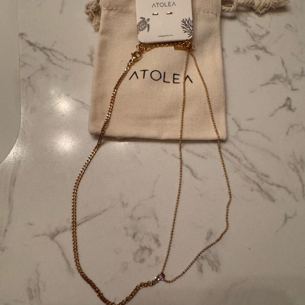 Atolea Gold Chain Necklace